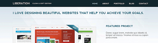 website template image