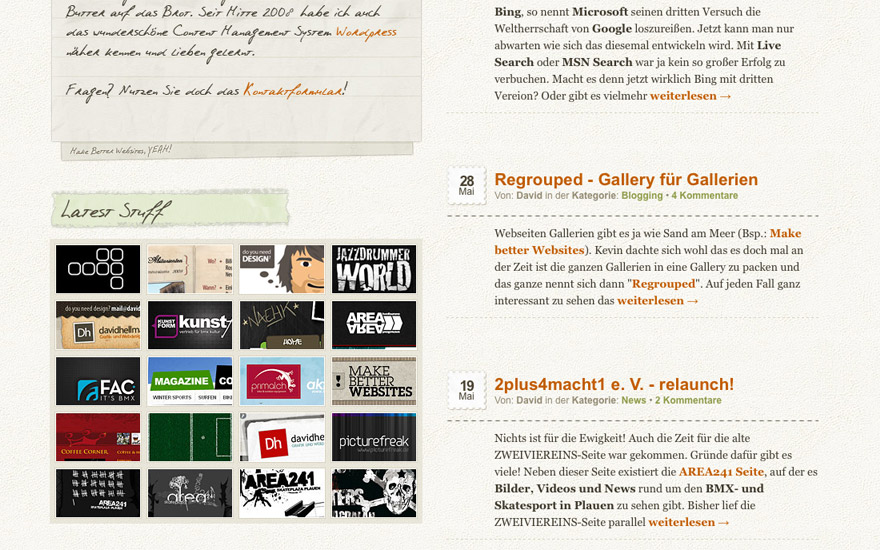 website template image
