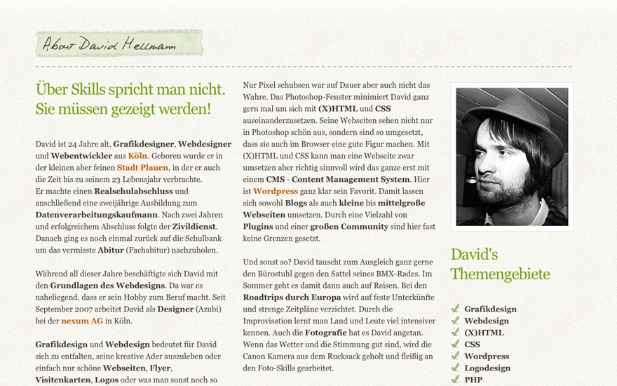 website template image