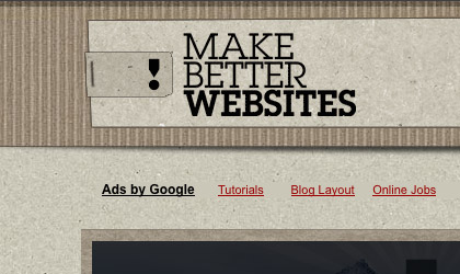 website template image