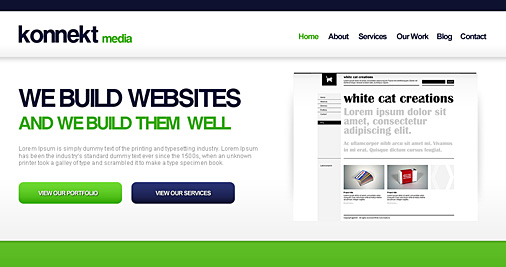 website template image