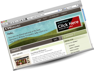 website template image