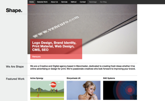 website template image