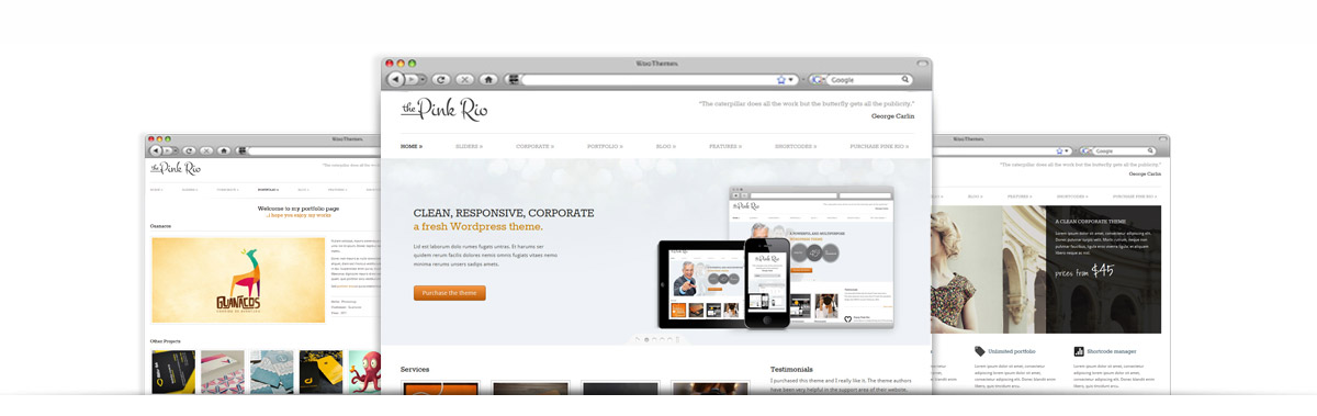 website template image