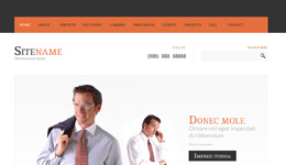 website template image