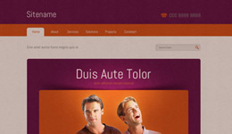 website template image