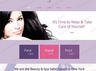 website template image