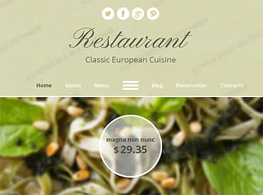 website template image