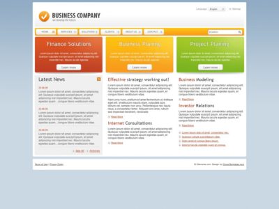 Free HTML Template: Business Company - Free HTML Templates, Free CSS ...