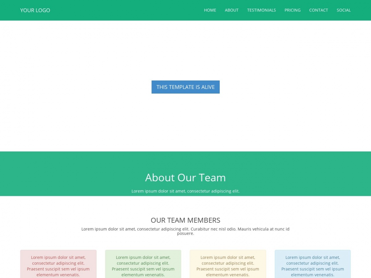 html css simple website templates