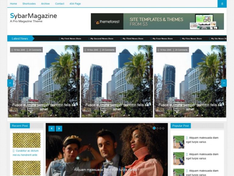 News archivos - Free HTML Templates, Free CSS Templates and more