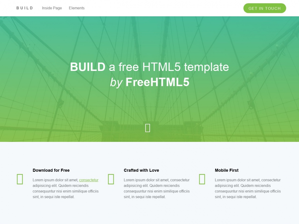 HTML/CSS Templates for Free Build Free HTML Templates, Free CSS