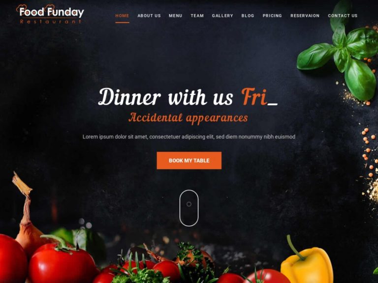 Cafe Or Restaurant Archivos Free Html Templates Free Css Templates And More