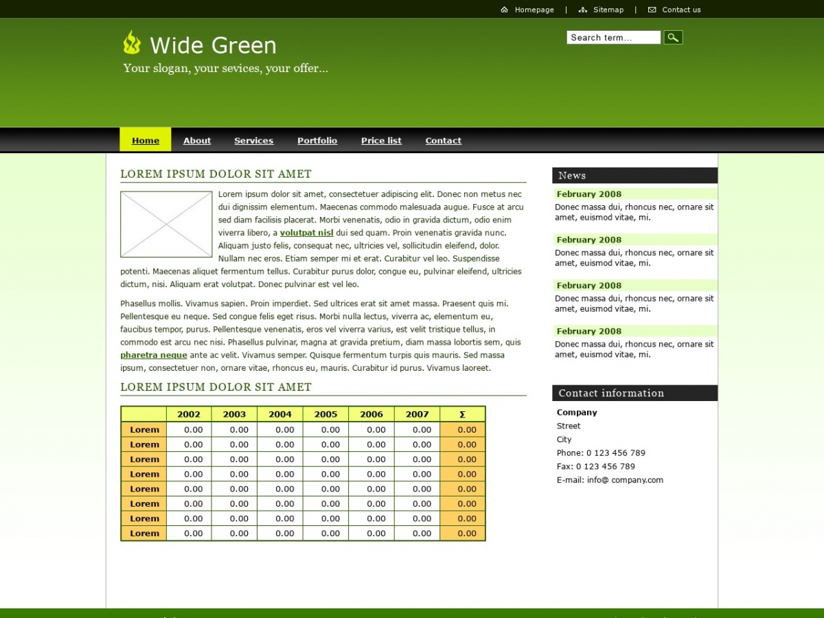 Green Template html. Wider. Website Dark Template Green. CSS Templates. Wide green