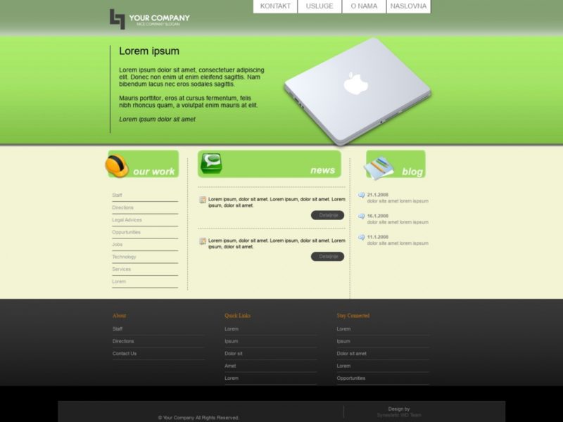 Plantillas HTML para Descargar Gratuita: Pure Web 2.0 - Plantillas HTML ...